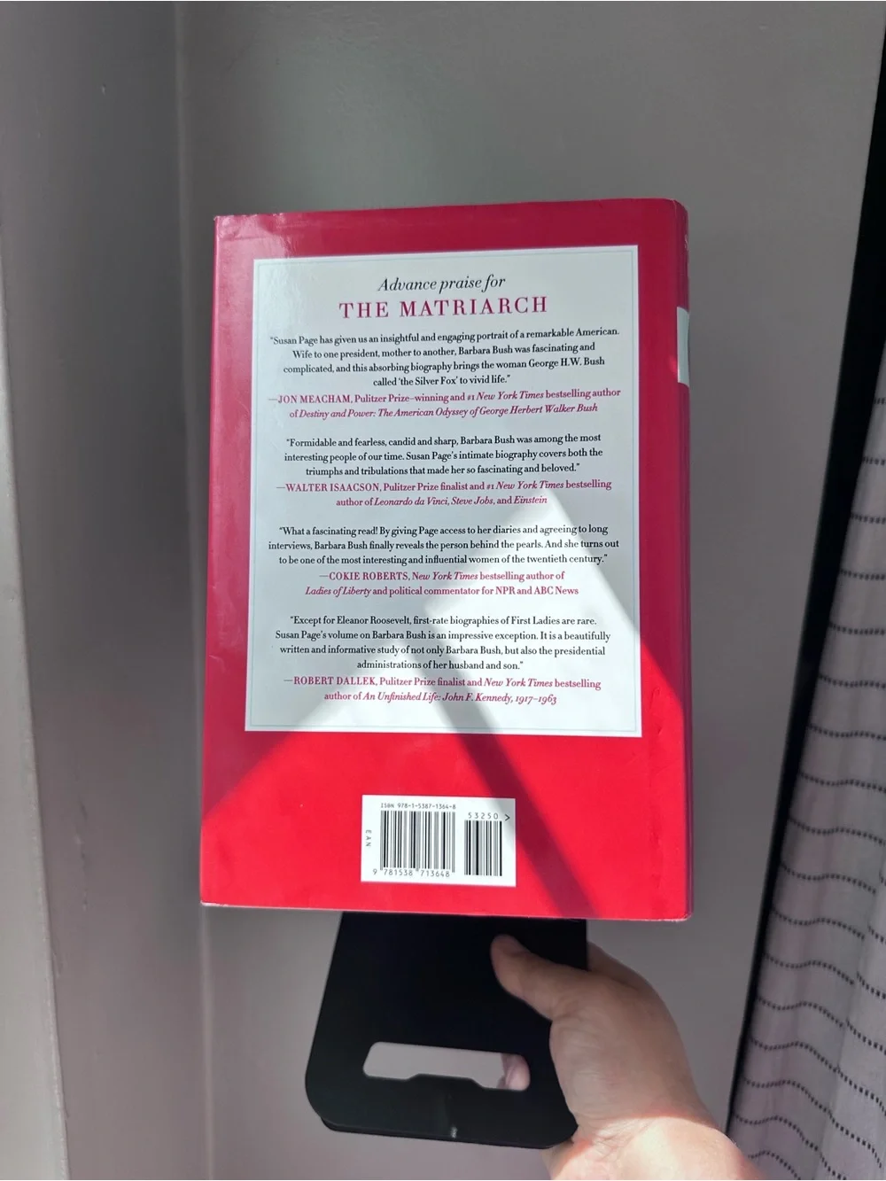 Barbara Bush Biography The Making of an American Dynasty Memoir Book